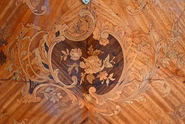 Secrétaire en Marqueteries, Transition Louis XV / Louis XVI – Fin XIXe