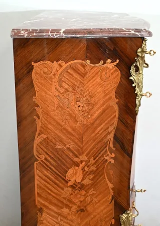Secrétaire en Marqueteries, Transition Louis XV / Louis XVI – Fin XIXe
