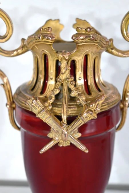 COPPIA DI CASSOLETTE IN STILE LUIGI XVI