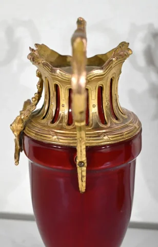 PAREJA DE CASSOLETTES ESTILO LUIS XVI