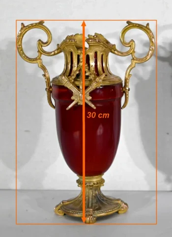 PAREJA DE CASSOLETTES ESTILO LUIS XVI