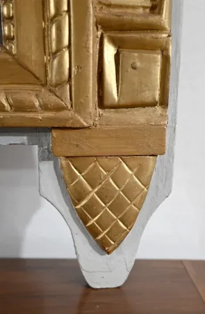 Miroir en Bois Doré, style Louis XVI – Fin XIXe