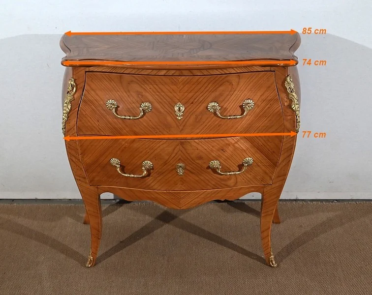 LOUIS XV STYLE CHEST OF DRAWERS
