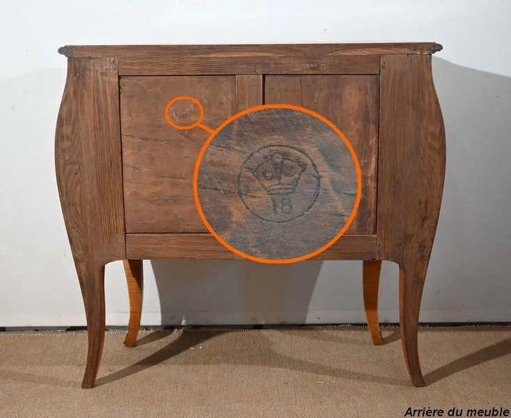 LOUIS XV STYLE CHEST OF DRAWERS