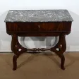 Console Travailleuse en Acajou, époque Restauration – Début XIXe