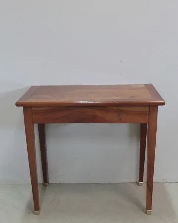 Table Console en Noyer, style Directoire - XIXe