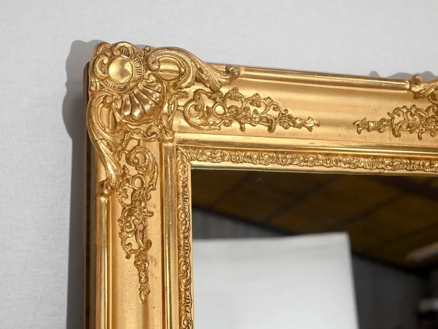 FRENCH RESTAURATION PERIOD MANTLE MIRROR
