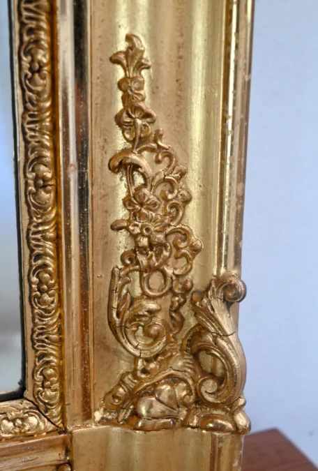 FRENCH RESTAURATION PERIOD MANTLE MIRROR