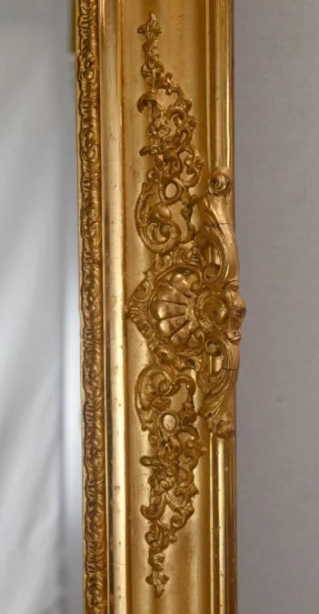 FRENCH RESTAURATION PERIOD MANTLE MIRROR