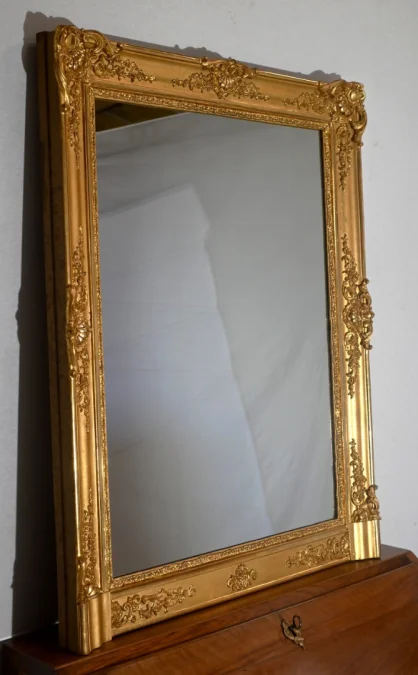 FRENCH RESTAURATION PERIOD MANTLE MIRROR