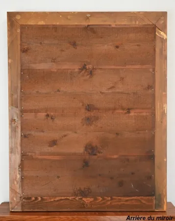 Miroir de Cheminée en Bois Doré, époque Restauration – Début XIXe