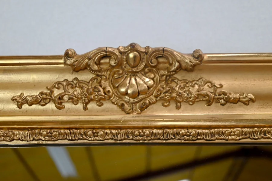 FRENCH RESTAURATION PERIOD MANTLE MIRROR