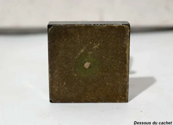 Rare Nécessaire de Bureau en Marbre et Bronze, style Empire – 2ème moitié du XIXe