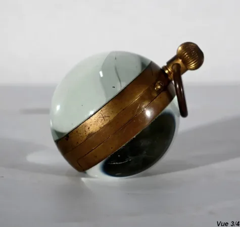 Rare Nécessaire de Bureau en Marbre et Bronze, style Empire – 2ème moitié du XIXe