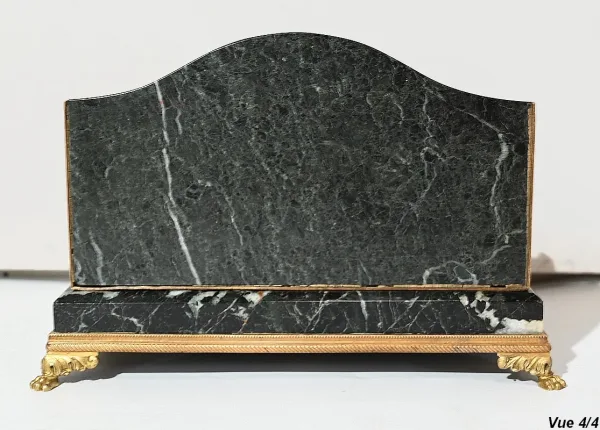 Rare Nécessaire de Bureau en Marbre et Bronze, style Empire – 2ème moitié du XIXe