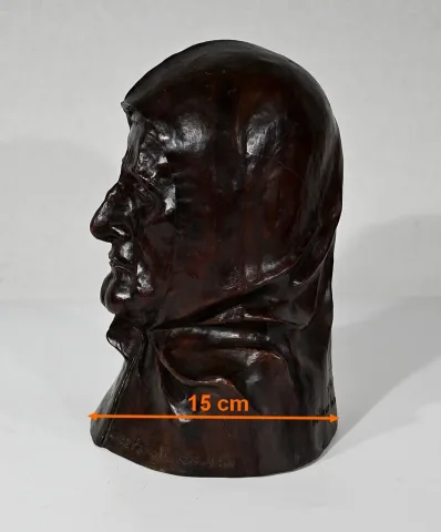 Bronze « Luca Pacioli » de V. Anjoras – XXe