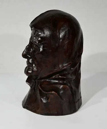 BRONZE OF LUCA PACIOLI by VALERIE ANJORAS
