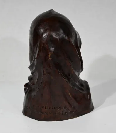 BRONZE OF LUCA PACIOLI by VALERIE ANJORAS