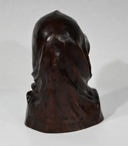 Bronze « Luca Pacioli » de V. Anjoras – XXe