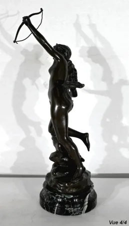 Bronze "Diane Chasseresse", signé J. Garnier – 2ème moitié du XIXe
