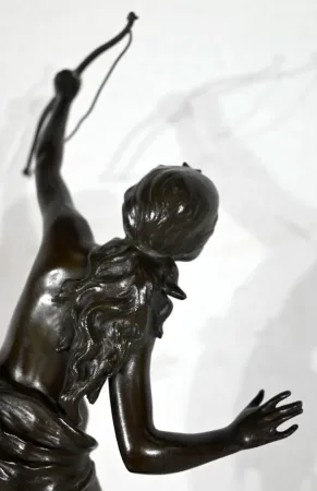 Bronze "Diane Chasseresse", signé J. Garnier – 2ème moitié du XIXe