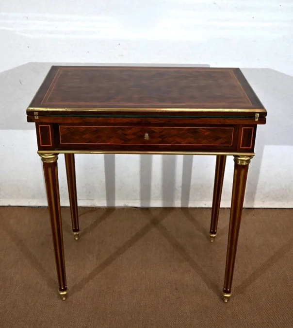 Table de Milieu Multifonction, style Louis XVI – Fin XIXe