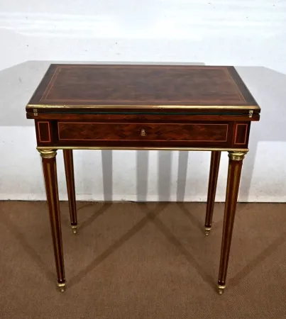 Table de Milieu Multifonction, style Louis XVI – Fin XIXe