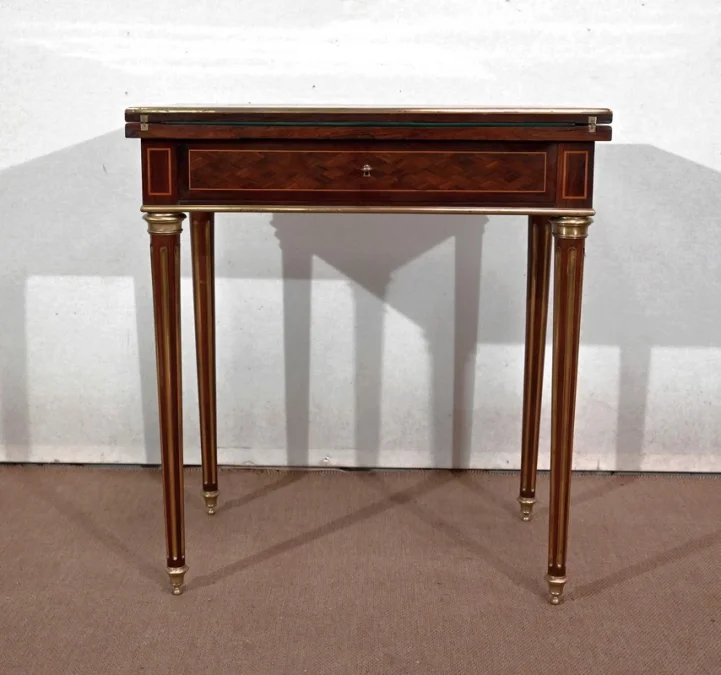 Table de Milieu Multifonction, style Louis XVI – Fin XIXe
