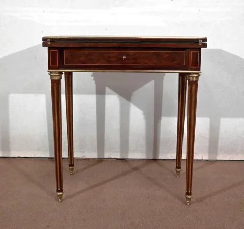 Table de Milieu Multifonction, style Louis XVI – Fin XIXe
