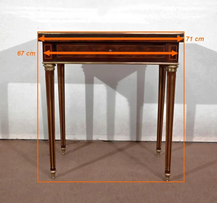 Table de Milieu Multifonction, style Louis XVI – Fin XIXe