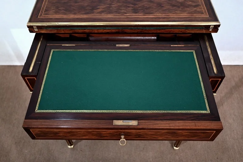 Table de Milieu Multifonction, style Louis XVI – Fin XIXe