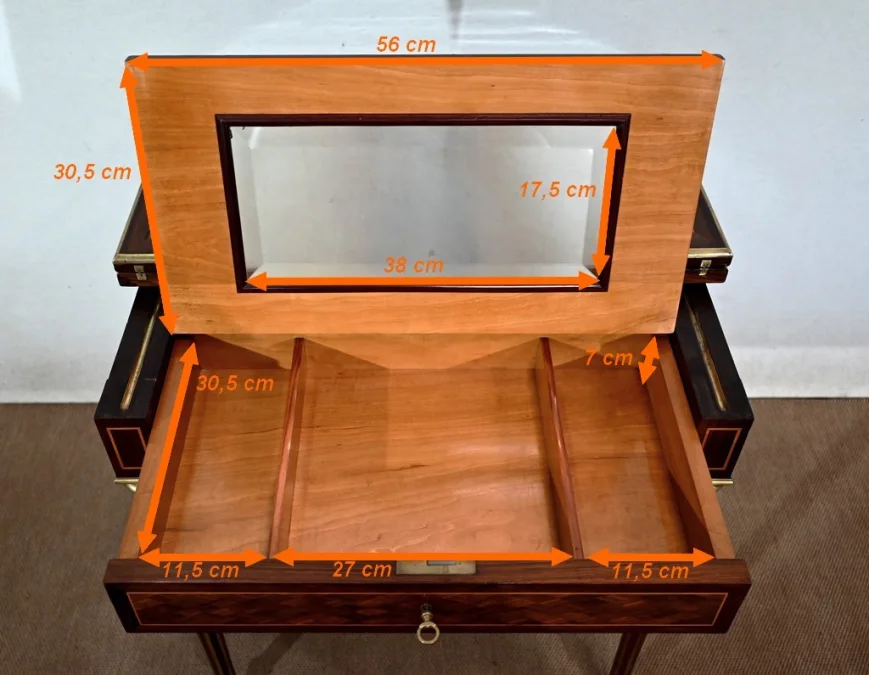 Table de Milieu Multifonction, style Louis XVI – Fin XIXe