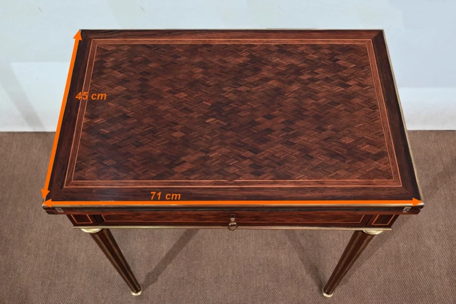 Table de Milieu Multifonction, style Louis XVI – Fin XIXe