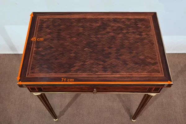Table de Milieu Multifonction, style Louis XVI – Fin XIXe