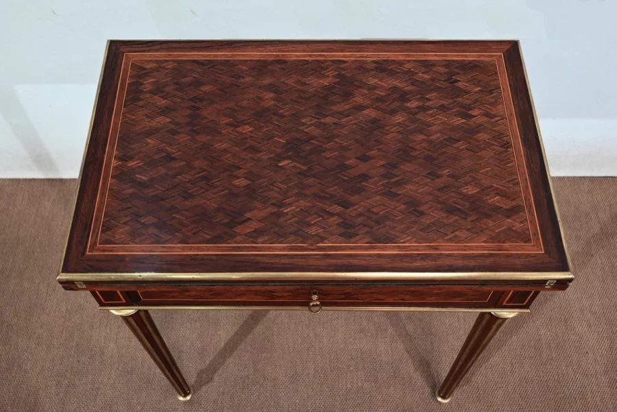 Table de Milieu Multifonction, style Louis XVI – Fin XIXe