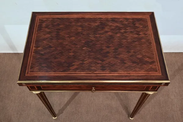 Table de Milieu Multifonction, style Louis XVI – Fin XIXe