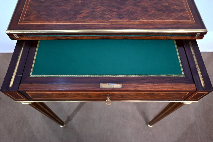 Table de Milieu Multifonction, style Louis XVI – Fin XIXe