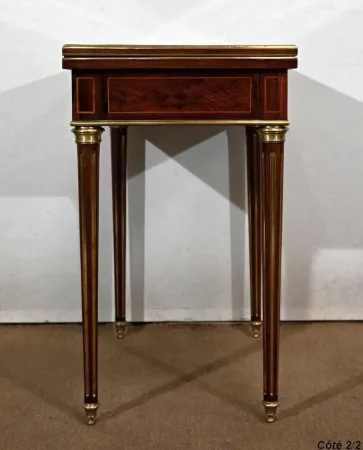 Table de Milieu Multifonction, style Louis XVI – Fin XIXe