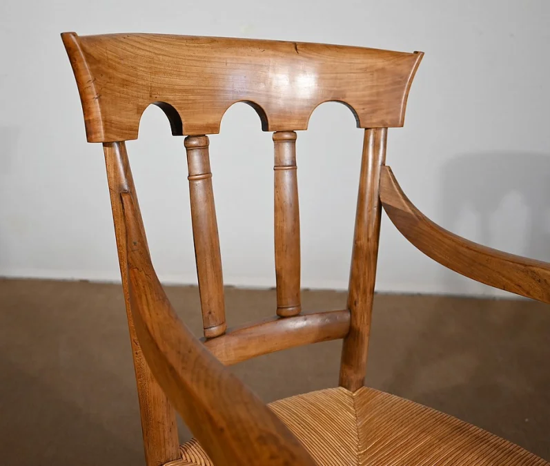 FRENCH EMPIRE PERIOD ARMCHAIR