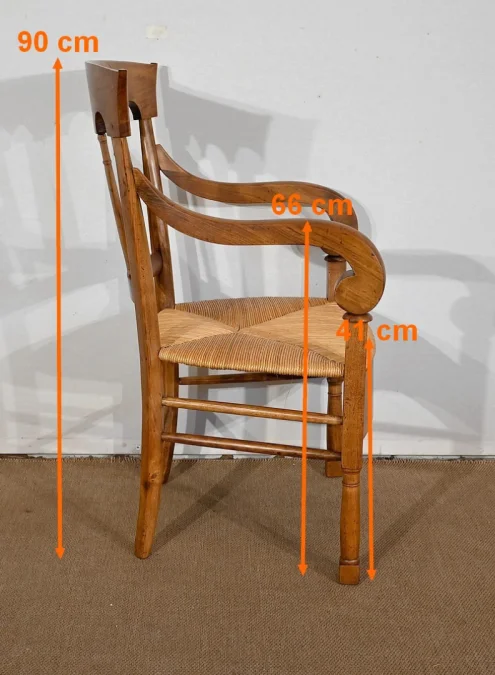 FRENCH EMPIRE PERIOD ARMCHAIR