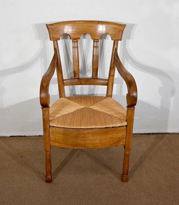 FRENCH EMPIRE PERIOD ARMCHAIR