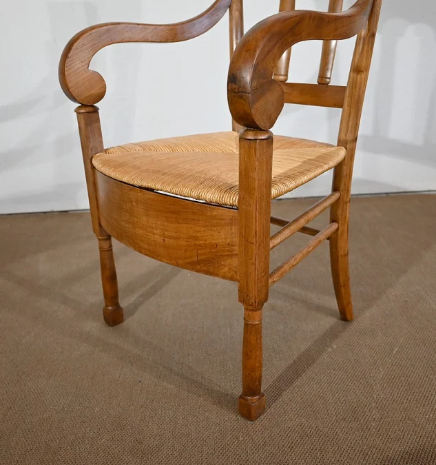 FRENCH EMPIRE PERIOD ARMCHAIR