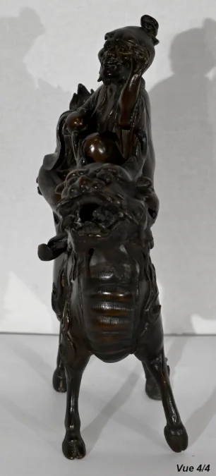 CHINESISCHE BRONZE-GRUPPE