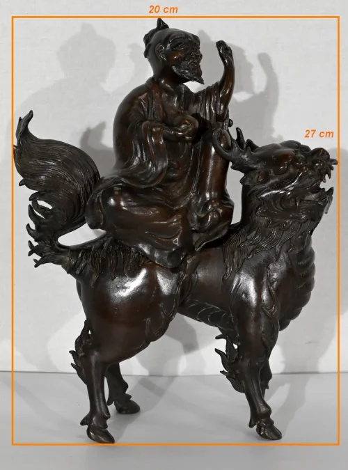 CHINESISCHE BRONZE-GRUPPE