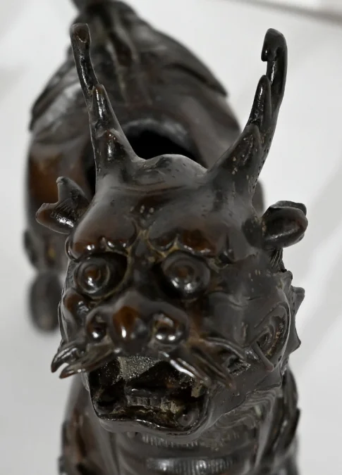 CHINESISCHE BRONZE-GRUPPE