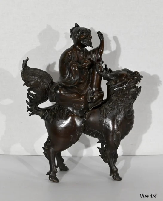 CHINESISCHE BRONZE-GRUPPE