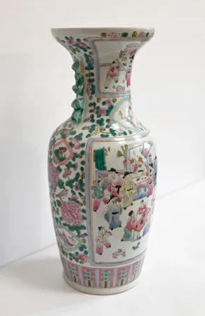 Important Vase en Porcelaine, Chine – XXe