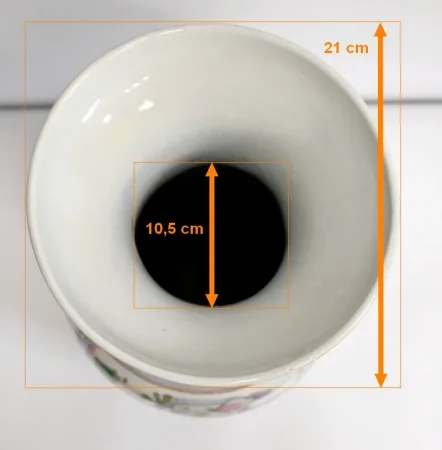 Important Vase en Porcelaine, Chine – XXe