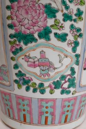 Important Vase en Porcelaine, Chine – XXe