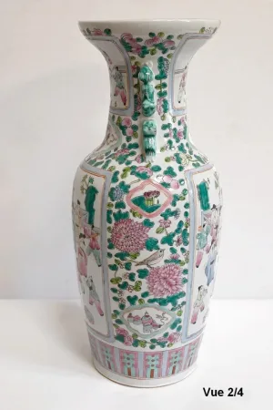 Important Vase en Porcelaine, Chine – XXe